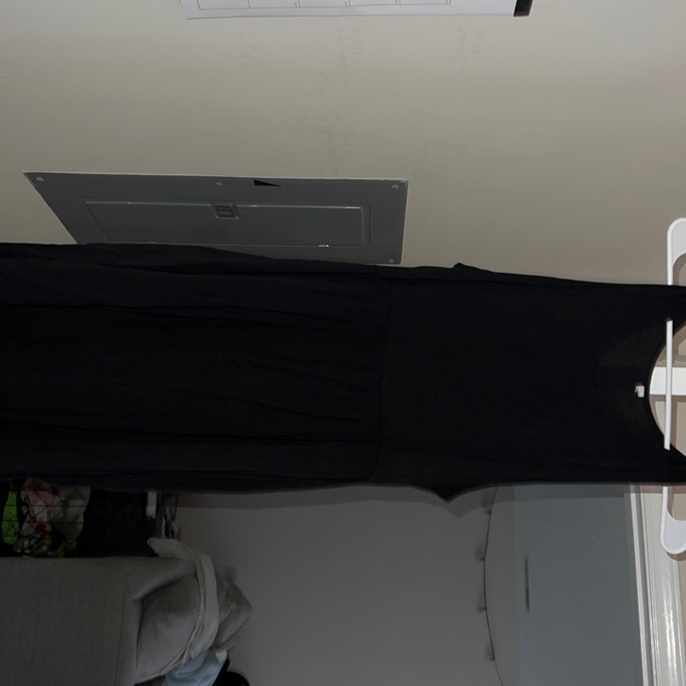 Black dress with pockets